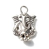 Elephant Tibetan Style Alloy Beads Charms X-PALLOY-JF00948-1