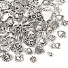  100Pcs 20 Styles Tibetan Style Alloy Pendants FIND-TA0003-59-3