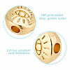 GOMAKERER 80Pcs Alloy Beads FIND-GO0002-08-3