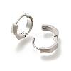 Ion Plating(IP) 304 Stainless Steel Hoop Earrings EJEW-H018-05P-02-2