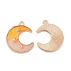 Alloy Pendants X-ENAM-M052-03G-2