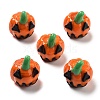 Halloween Theme Handmade Lampwork Beads Strands LAMP-A004-04-2