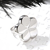 304 Stainless Steel Adjustable Finger Ring RJEW-H244-08P-2