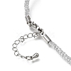3.5MM Polyester Metallic Cord Braided Cord Necklace Making FB-CBAA152-01P-11-2