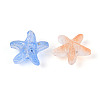 Frosted Glass Beads FGLA-T005-01M-2