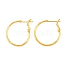Brass Hoop Earrings KK-I665-26A-G-1