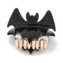 Halloween Bat Acrylic Claw Hair Clips for Women Girls PHAR-A012-06A