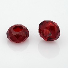 Faceted Glass Beads GPDL-J028-18