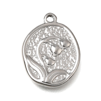 304 Stainless Steel Pendants STAS-K322-26D-P-1