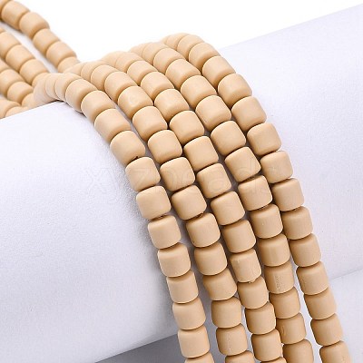 Handmade Polymer Clay Bead Strands X-CLAY-ZX006-01-203-1