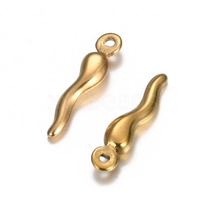 Ion Plating(IP) 304 Stainless Steel Pendants STAS-I157-02G-1