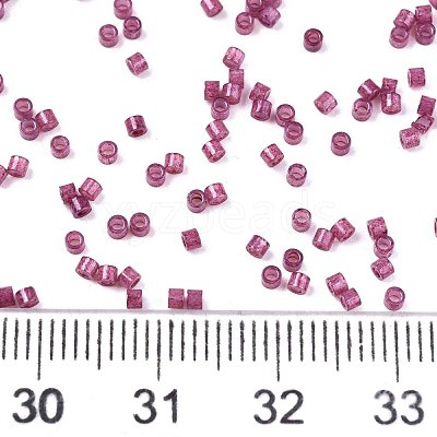 FGB 11/0 Grade A Baking Paint Glass Seed Beads SEED-S030-1147-1