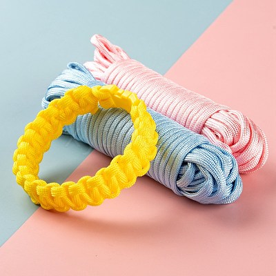 100M 10 Colors 7 Inner Cores Polyester & Spandex Cord Ropes RCP-LS0001-01A-1