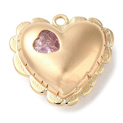 Brass Pendants KK-C028-25G-02-1