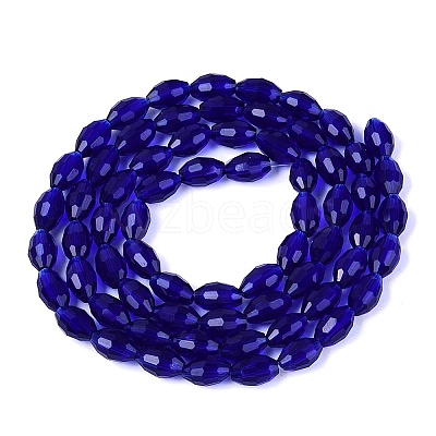 Transparent Glass Beads Strands LS-GLAA-N071-01A-A15-1