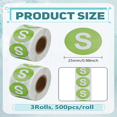Coated Paper Self-adhesive Stickers AJEW-WH0816-175A-1