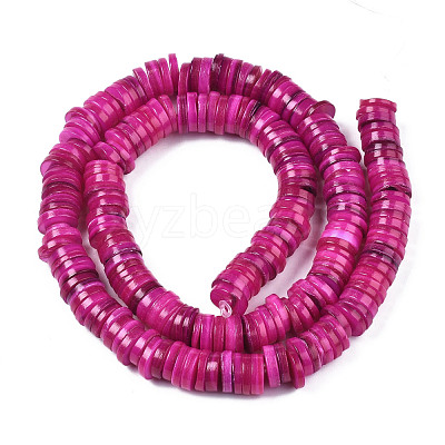 Natural Freshwater Shell Beads Strands BSHE-I016A-01E-1