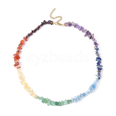 Chakra Jewelry NJEW-AL0001-1