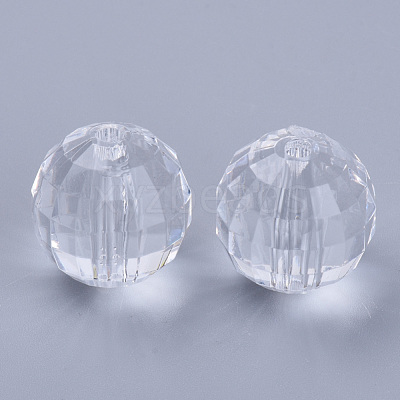 Transparent Acrylic Beads TACR-Q254-16mm-V01-1