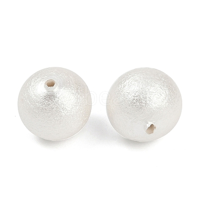 Compressed Cotton Pearl Beads X-WOVE-V001-A01-10mm-1