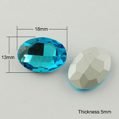 Glass Pointed Back Rhinestone RGLA-Q012-12-1