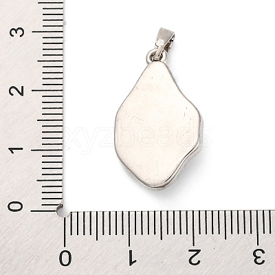 Brass Enamel Pendants KK-S502-06P-1