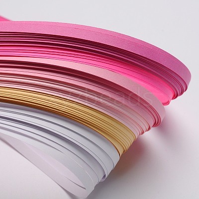 6 Colors Quilling Paper Strips DIY-J001-5mm-A03-1
