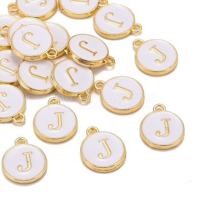 Golden Plated Alloy Charms X-ENAM-S118-01J-1