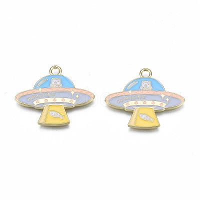 Alloy Enamel Pendants X-ENAM-S115-186-1