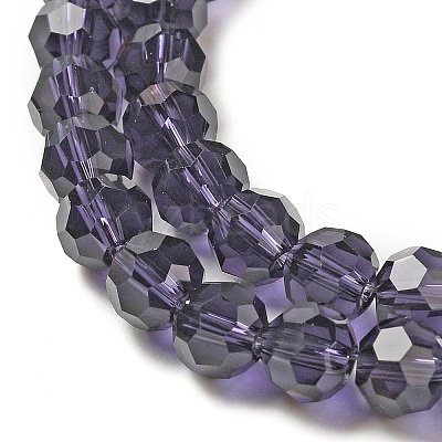 Transparent Glass Beads EGLA-A035-T6mm-D15-1