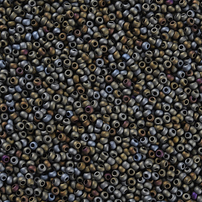 12/0 Grade A Round Glass Seed Beads SEED-Q008-M602-1