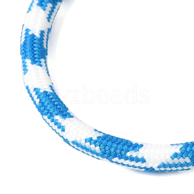Braided Round Polyester Cord Bracelet Makings FB-CBAEDA0-01G-32-1