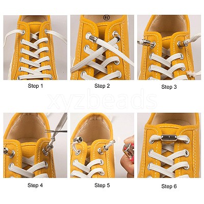 Brass Capsule Lace Lock Buckles KK-PH0001-29B-WH-1