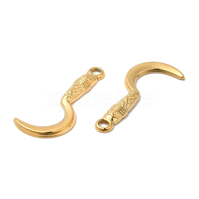 304 Stainless Steel Pendants STAS-Z041-30G-1