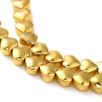 Electroplate Glass Beads Strands EGLA-H109-12F-01-1