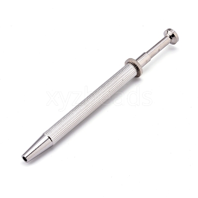 Stainless Steel 4 Prongs Rhinestones Claw Tweezers TOOL-L010-006-1
