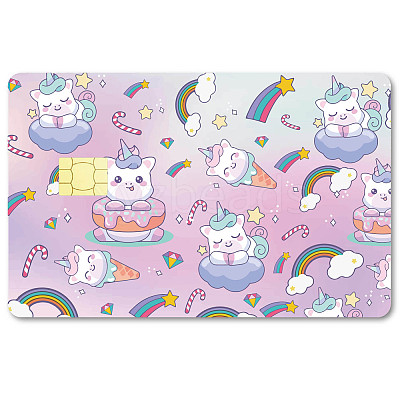 PVC Plastic Waterproof Card Stickers DIY-WH0432-075-1