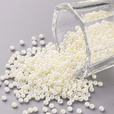 11/0 FGB Grade A Round Glass Seed Beads SEED-N001-B-0482-1