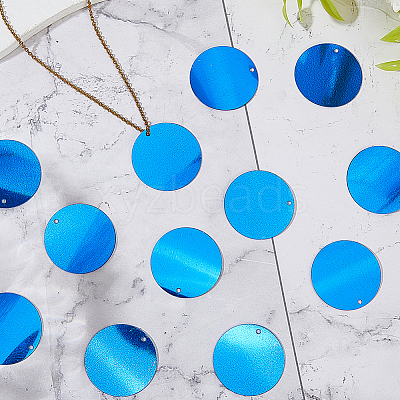 500Pcs PVC Plastic Pendants KY-GF0001-67B-06-1