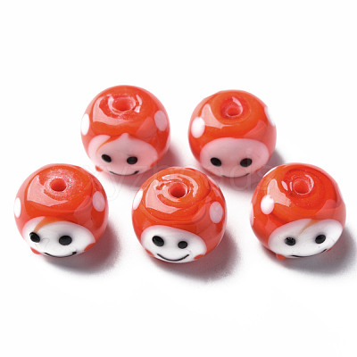 Handmade Lampwork Beads LAMP-T011-11C-1