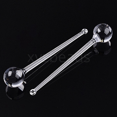 Transparent Acrylic Pendants TACR-T028-24A-1