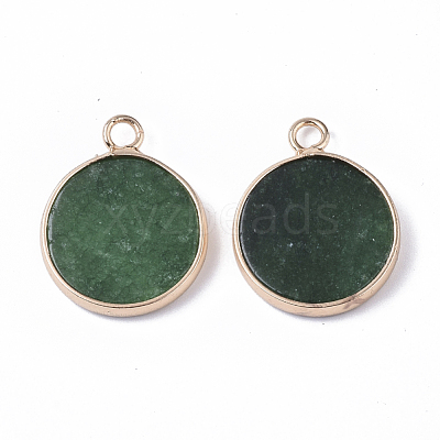Natural White Jade Pendants G-S359-007B-1