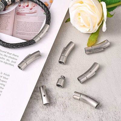 Tarnish Resistant 304 Stainless Steel Bayonet Clasps STAS-F131-22P-1