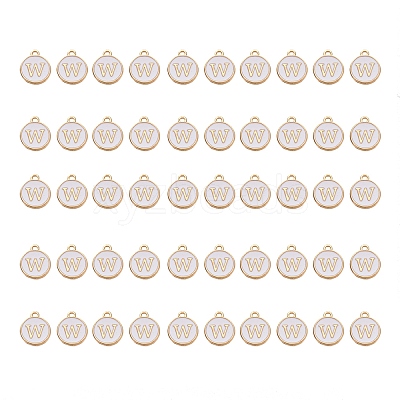Golden Plated Alloy Charms ENAM-SZ0001-25A-W-1