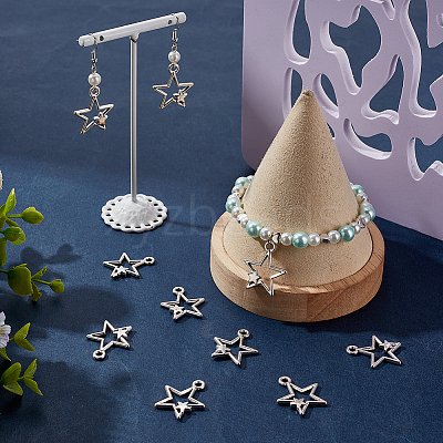 70Pcs Tibetan Style Alloy Pendants TIBEP-SC0003-13-1