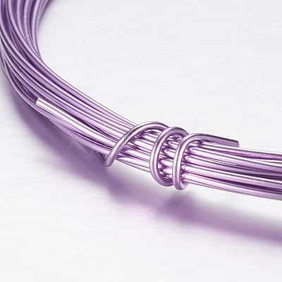 Round Aluminum Craft Wire AW-D009-1mm-10m-22-1
