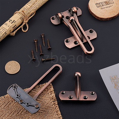 Zinc Alloy Swing Bar Door Lock LS-SW-TAC0002-01D-1