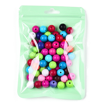 Macaron Color Plastic Yin-yang Resealable Bags OPP-N001-01B-10-1