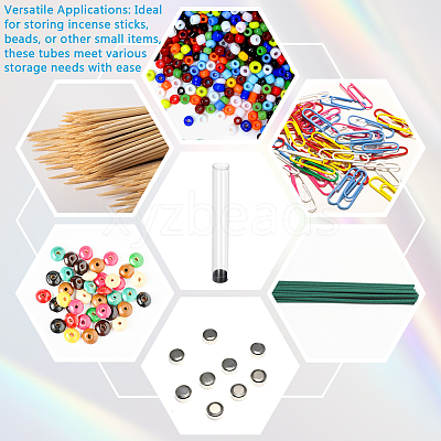 Transparent PC Plastic Bead Storage Tubes LS-AJEW-WH0673-21B-1