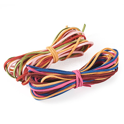 2 Bundles Faux Suede Cord Sets LW-TA0001-08F-1